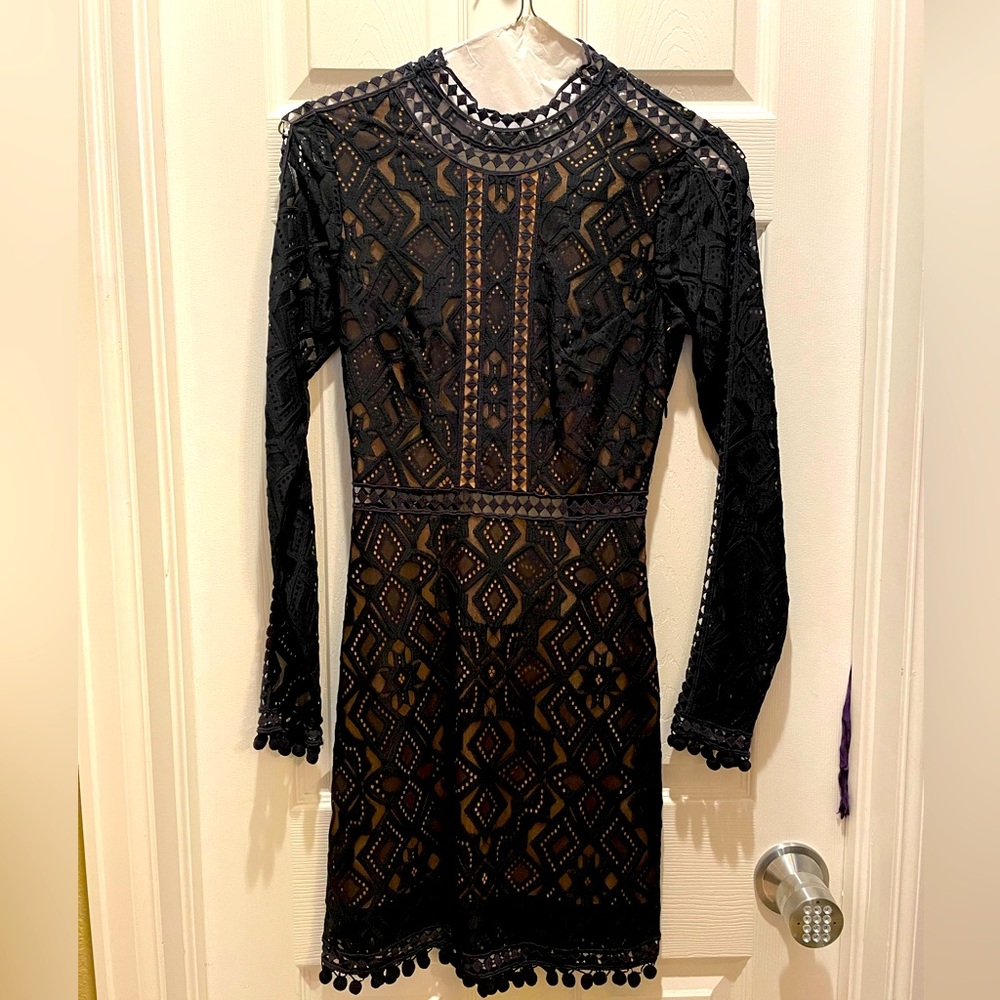 For Love and Lemons Florence Cocktail Dress; Size Small